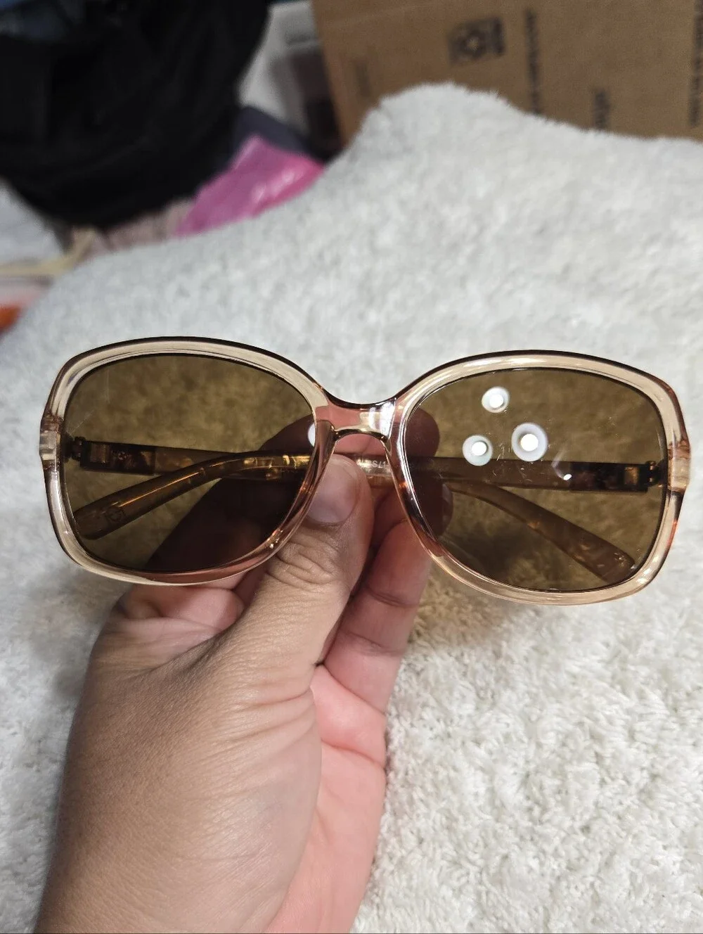 Foster Grant Women's Rounded Lens Sunglasses